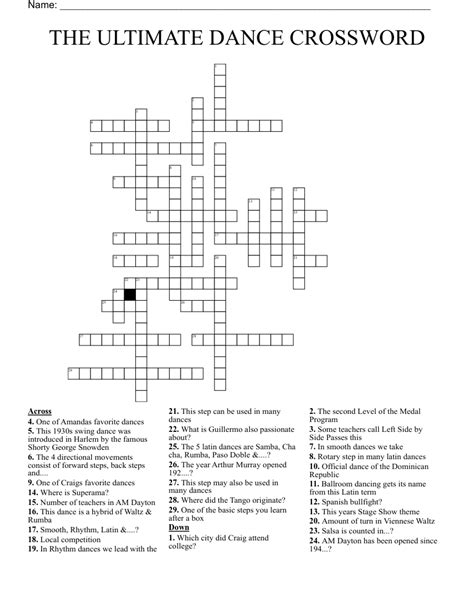 does a certain latin dance crossword clue|Does a Latin dance .